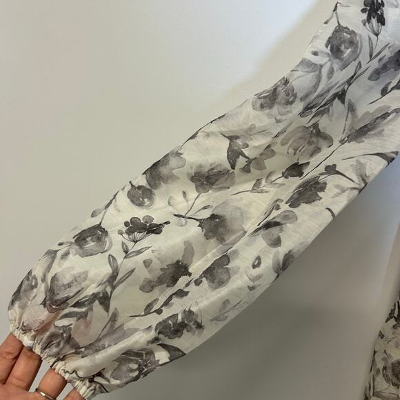 YOOMINI Cottage Core Prairie Milkmaid Floral Whimsy Dress Florals Size M - NWT - Picture 10 of 10